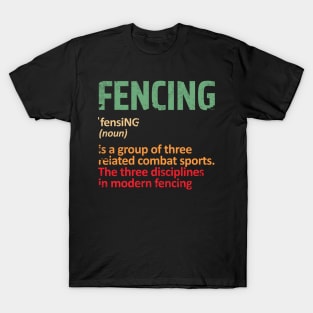 fencing T-Shirt